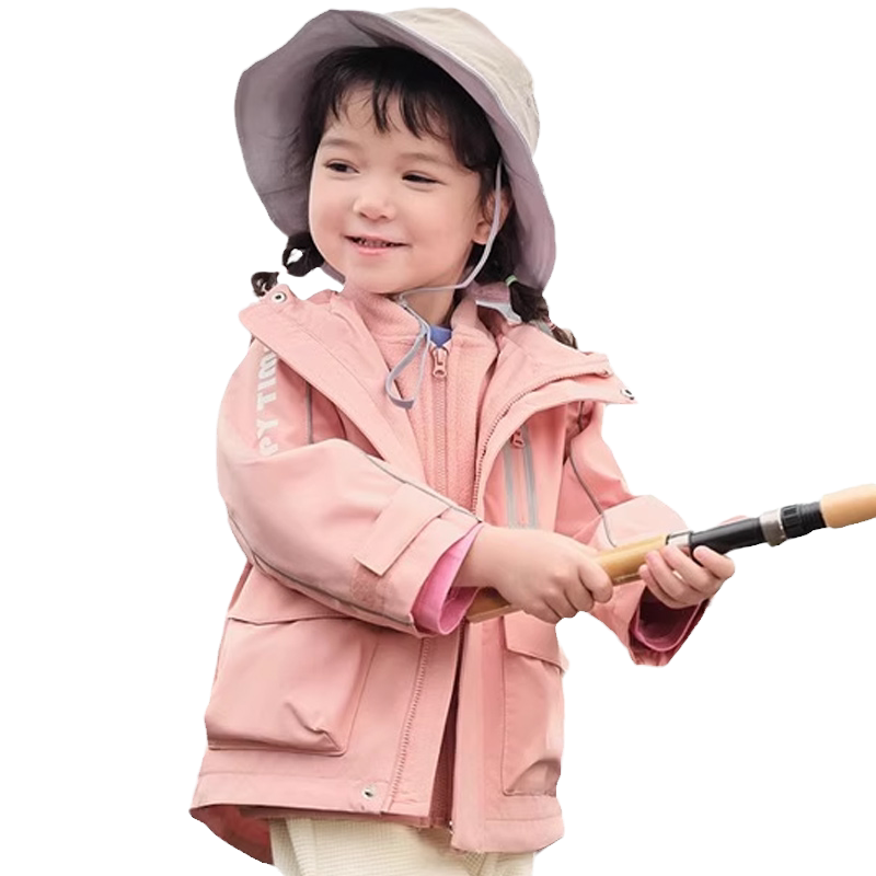 巴拉巴拉女童短款外套三合一便服