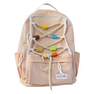 日系可爱学院风书包女初中女生高中大学生双肩包轻便休闲旅行背包