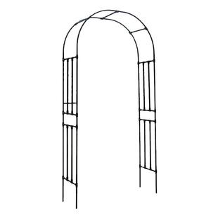 拱门花架葡萄架子庭院户外月季爬藤架镀锌包塑钢管花园拱形支架