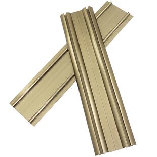 移门凹轨道衣柜门凸轨推拉门双轨钛合金门滑轨趟门上下轨铝合金槽