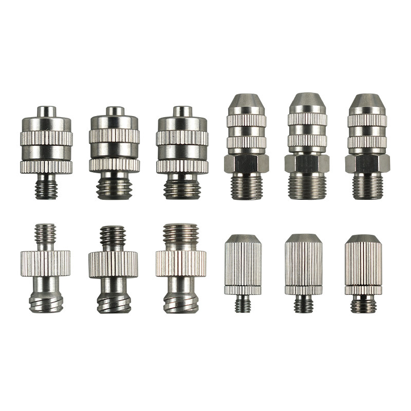 金属鲁尔点胶胶阀转接头M5/M6/M8/M10/M12针筒不锈钢外螺纹转接头