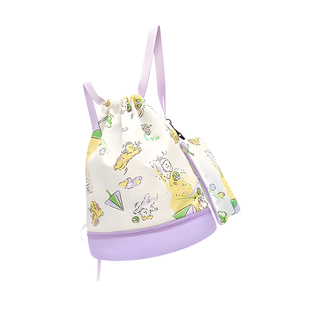 昊之浪儿童游泳收纳包干湿分离专用防水袋便携大容量双肩背包男女