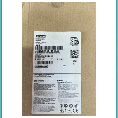 议价3RT2037-3XF44-0LA2西门子铁路专用接触器3RT2037-3XF44-0LA2