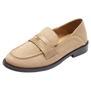 博主推荐莱尔斯丹百搭时尚通勤乐福鞋两穿常规小皮鞋单鞋女士