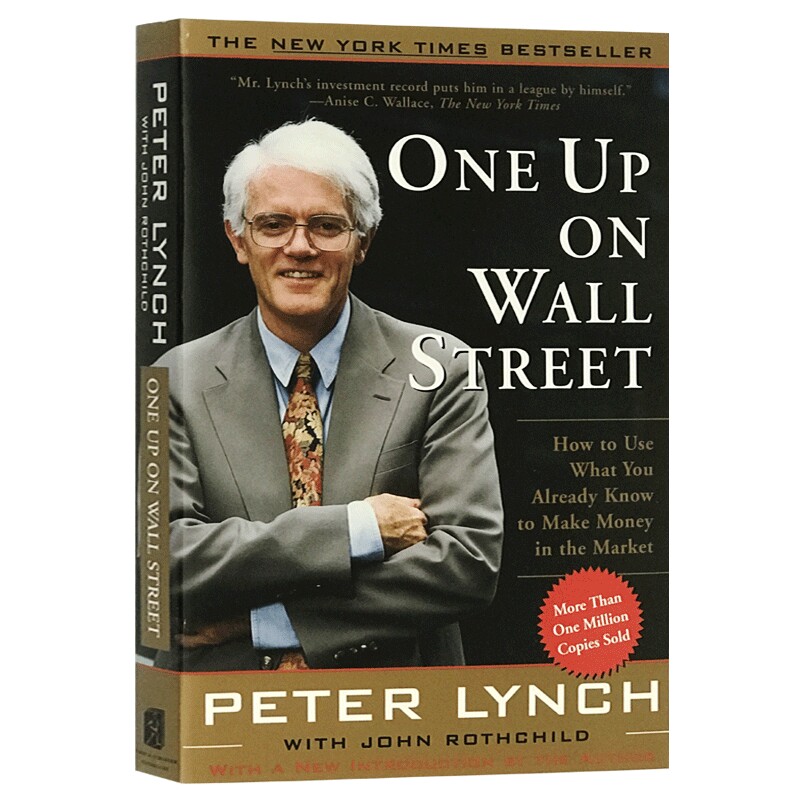 正版 彼得林奇的成功投资 英文原版 One Up On Wall Street 全英文版股票理财经典书籍 Peter Lynch彼得林奇的选股战略 进口英语书