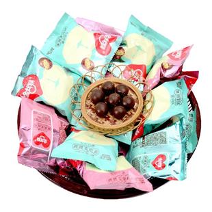 金丝猴三角包麦丽素巧克力豆跳跳糖散装500g结婚喜糖婚礼糖果混装