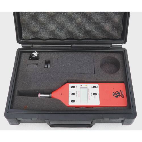 QUEST TECHNOLOGIES HANDHELD PORTABLE SOUND LEVEL METER MODEL