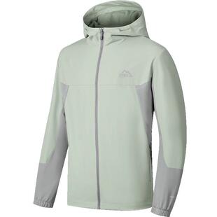 鸿星尔克外套男春季男士户外防泼水防风冲锋运动夹克梭织上衣风衣