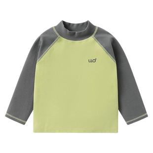 右欧男童女童半高领打底衫羊毛拉架儿童长袖T恤内搭秋冬新款童装