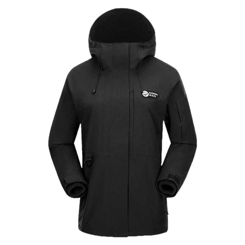 骆驼熊猫冲锋衣三合一登山服