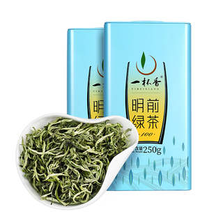 一杯香明前高山云雾绿茶500g茶叶2025新茶春茶自己喝官方旗舰店