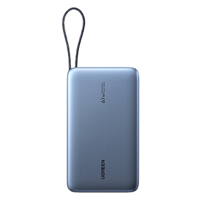 【充电宝3C认证可上飞机】绿联2026新款67W超能块充电宝自带C线20000毫安适用iPhone17pro安卓手机快充笔记本