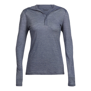 女丝光美利奴羊毛连帽长袖轻徒步速干衣骑行防晒衣徒步爬山户外秋