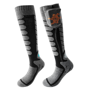 【3C认证】取雾充电加热滑雪袜男女加厚保暖发热户外登山露营袜子