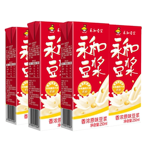 永和早餐营养原味豆浆250ml*4盒