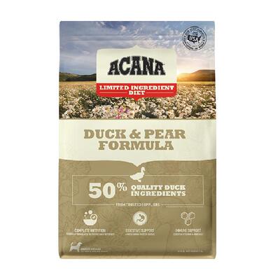 爱肯拿鸭肉梨狗粮6无谷清火低敏