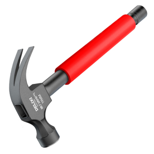 德力西电气羊角锤空调专用锤子带套筒安装工具铁锤头木工
