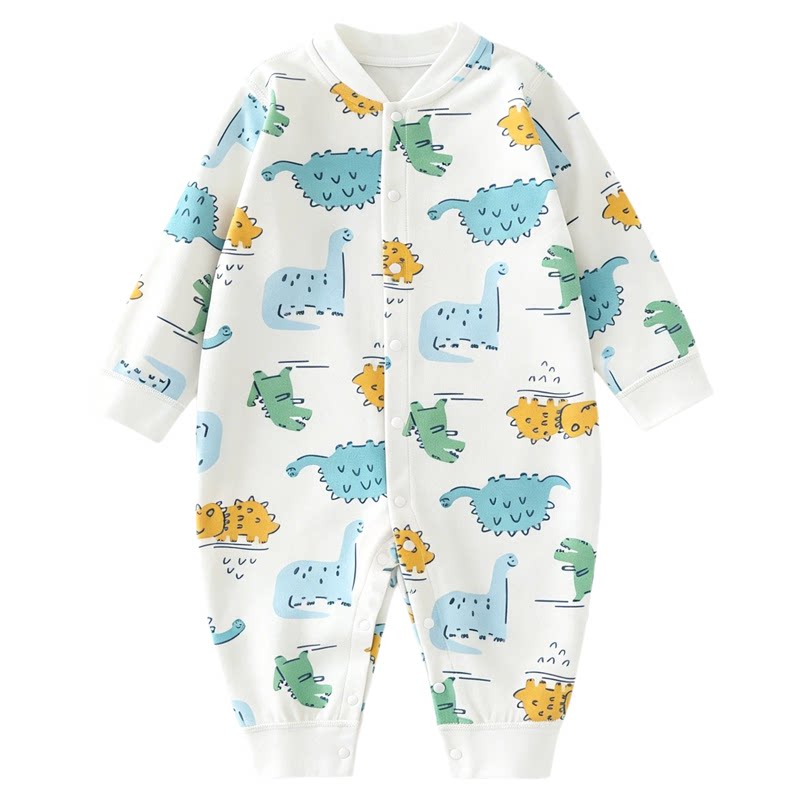 smallidea婴幼儿衣服纯连身衣/爬服/哈衣