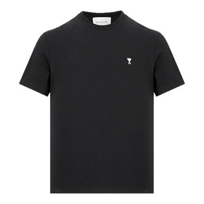 AMI PARIS26春夏新款男士白色 Logo圆领短袖T恤 银泰百货 300217