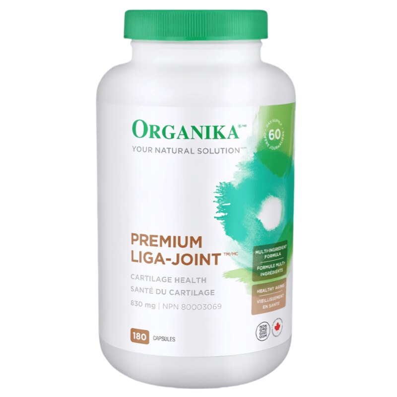 加拿大Organika奥加尼卡关节软骨素糖胺骨胶原MSM+氨糖胶原蛋白肽
