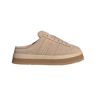 面包鞋CAMPUS 00s加绒厚底拖鞋半拖休闲鞋女adidas阿迪达斯三叶草