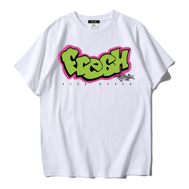 美式街头hiphop短袖嘻哈街舞