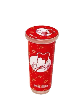小红书同款古茗仿真奶茶杯摆件