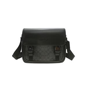 【自营】COACH/蔻驰品牌徽标可调节肩带男士单肩斜挎包CT716