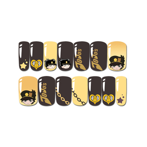 全职高手周边指甲贴美甲贴纸痛甲叶修微草王杰希蓝雨黄少天