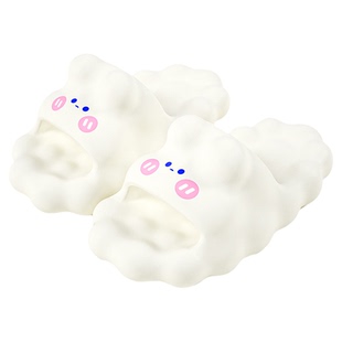 可爱拖鞋女款夏天踩屎感新款2026厚底卡通室内家居防滑夏季凉拖鞋