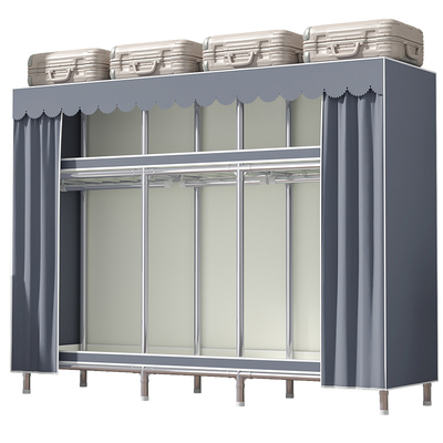 布衣柜钢管加粗加厚结实耐用