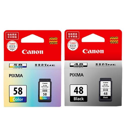原装佳能PG-48/CL-58墨盒E418,E478E488,,墨盒E4280打印机黑彩色