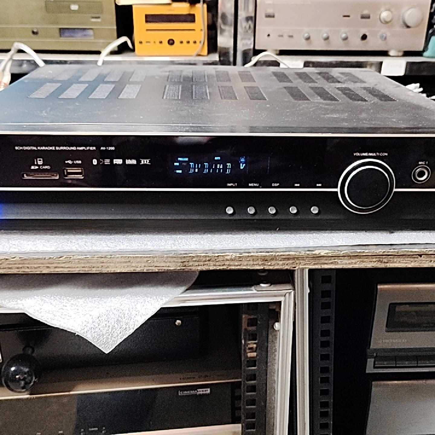 询价【Kinghope 6CH 数码环绕声功放 AV-1200】议价