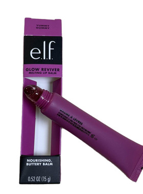 新款elf Glow Reviver Melting Lip Balm润唇膏蜜唇彩口红15g
