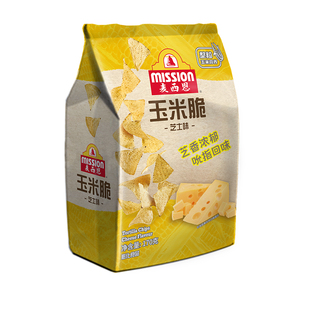 麦西恩mission 食品芝士味玉米脆 薯片休闲零食 6口味任选 170g
