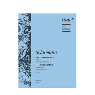 舒曼 交响曲 降B大调 Op38 指挥总谱 大熊原版乐谱书 Robert Schumann Symphony Nos 1 in Bb major Score PB5261