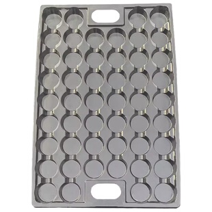 现货PET/PVC吸塑托盘包装盒透明塑料圆形五金电子零件工厂定制