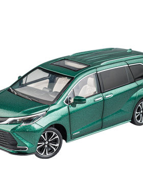 丰田塞纳MPV合金124玩具模型车