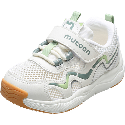 牧童轻弓儿童运动鞋透气网面童鞋