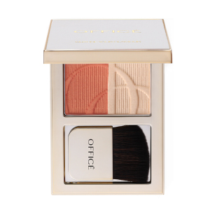 【38福利】欧菲姿专柜红毯缪斯颊彩盘双色腮红自然橘红胭脂粉正品