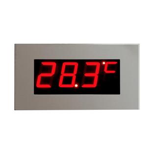 高精度大屏冷库温度显示器屏数显温度计浴池游泳池电子水温测温表