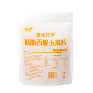 低脂香脆玉米片即食原味粗粮谷物脆轻食饱腹休闲零食代餐干吃冲泡