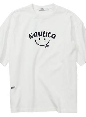 nauticawhitesail圆领T恤