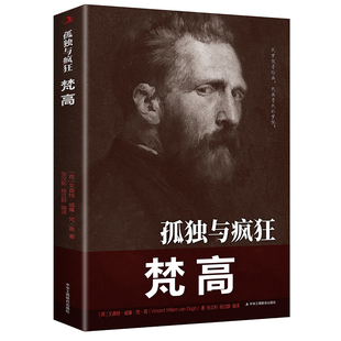 孤独与疯狂梵高传正版 历史人物名人传记书籍 荷兰后印象派画家梵高的一生 讲述梵高人物传记书 初中高中学生青少年课外阅读书籍