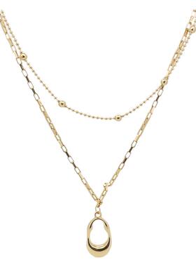 韩版双层项链2024新款爆款