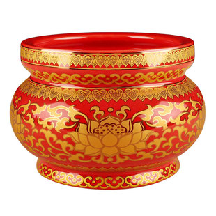 香火供奉家用陶瓷香供炉香炉办公室香炉碗上香敬神供香炉观音菩萨