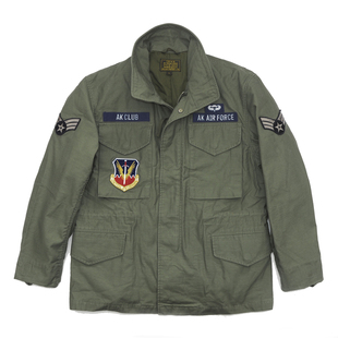 AK男装新款ORIGINAL经典复古章仔M-65夹克外套男