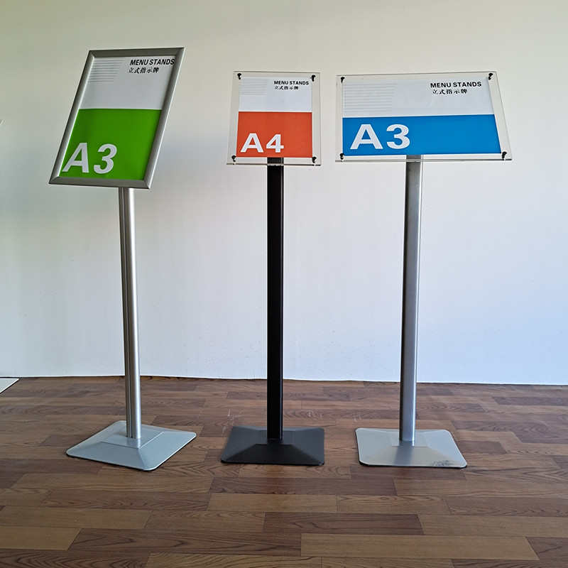 立牌展示牌亚克力水牌指示牌A3展架广告架立式落地式导向牌引导牌
