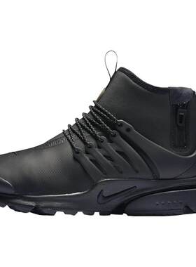 Nike/耐克正品 AIR PRESTO MID 黑武士机能中帮气垫休闲鞋 859524