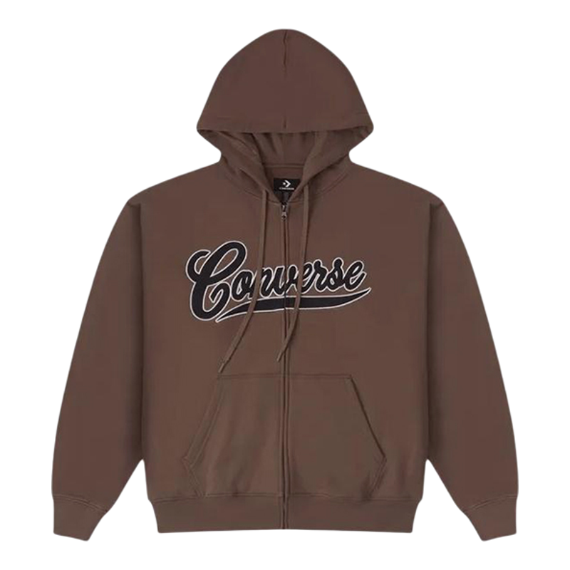 Converse/匡威正品FULL ZIP HOODIE男子针织连帽卫衣10026949-A01